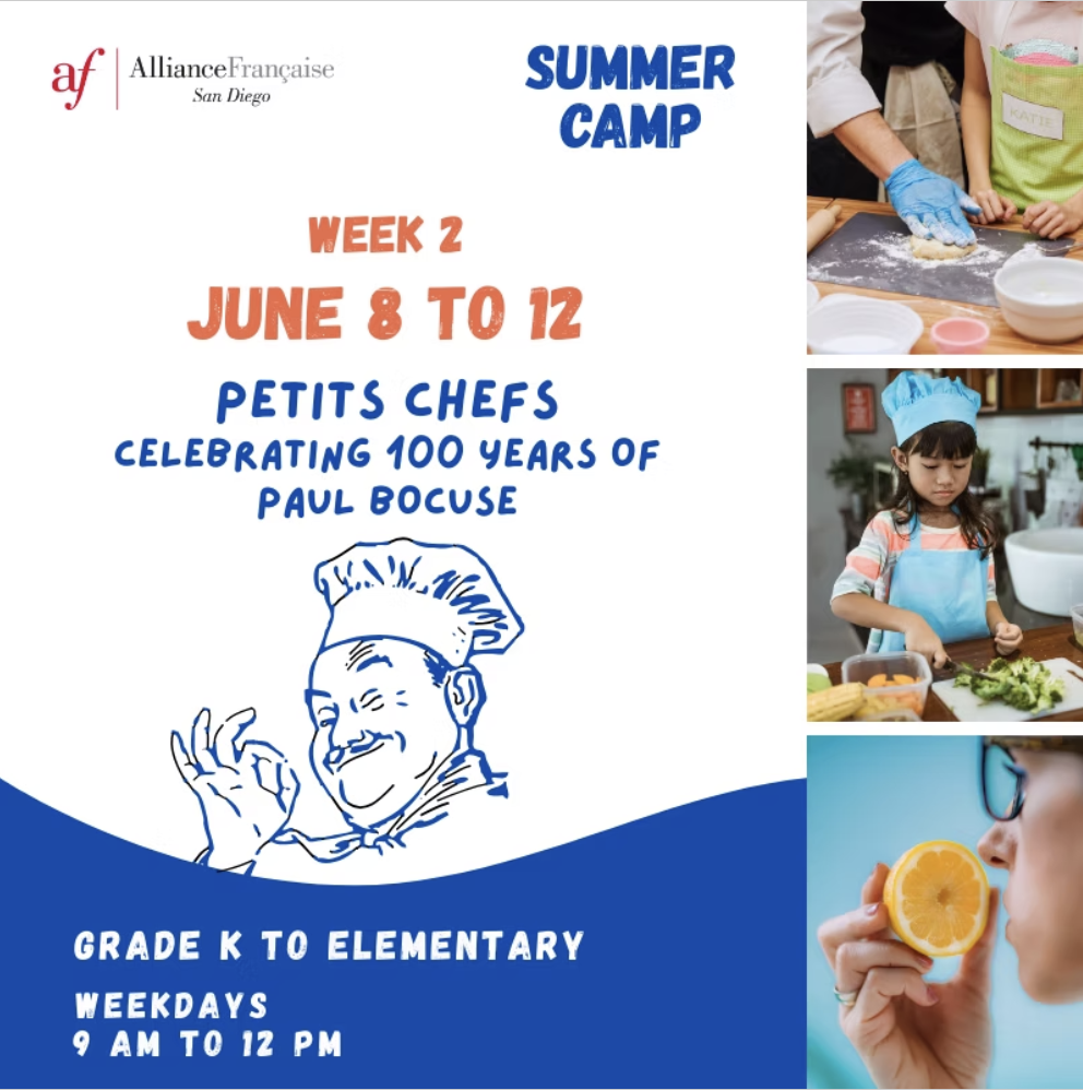 Week 2 - Petits chefs - June 8 to 12