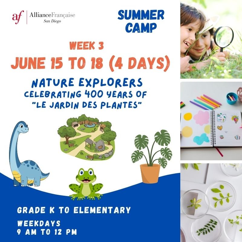 Week 3 - Nature Explorer - June 15 to 18 (4 days)