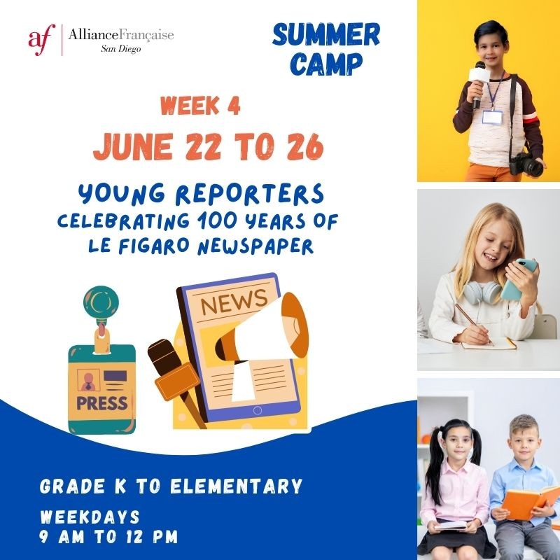 Week 4 - Young Reporters - June 22 to 26