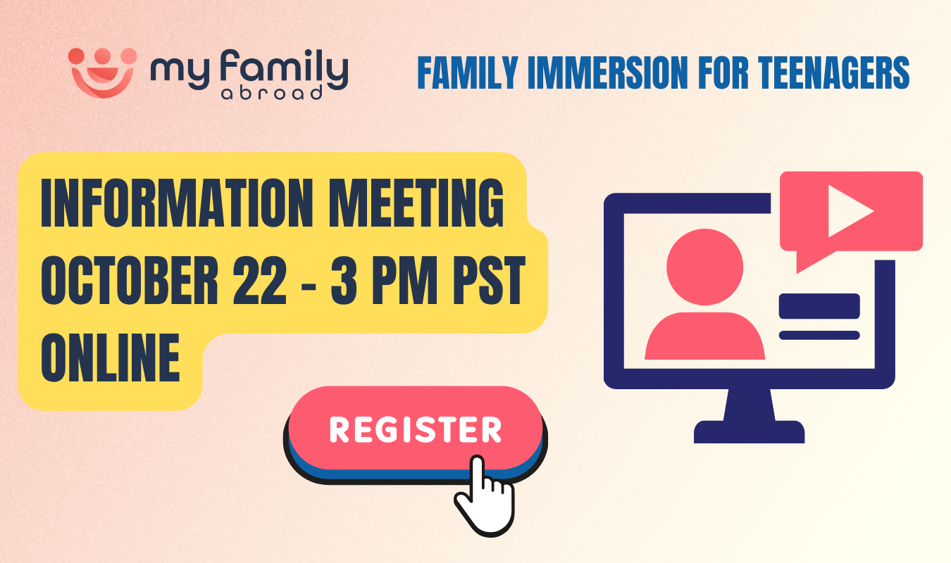 My Family Abroad for teenagers - Online meeting