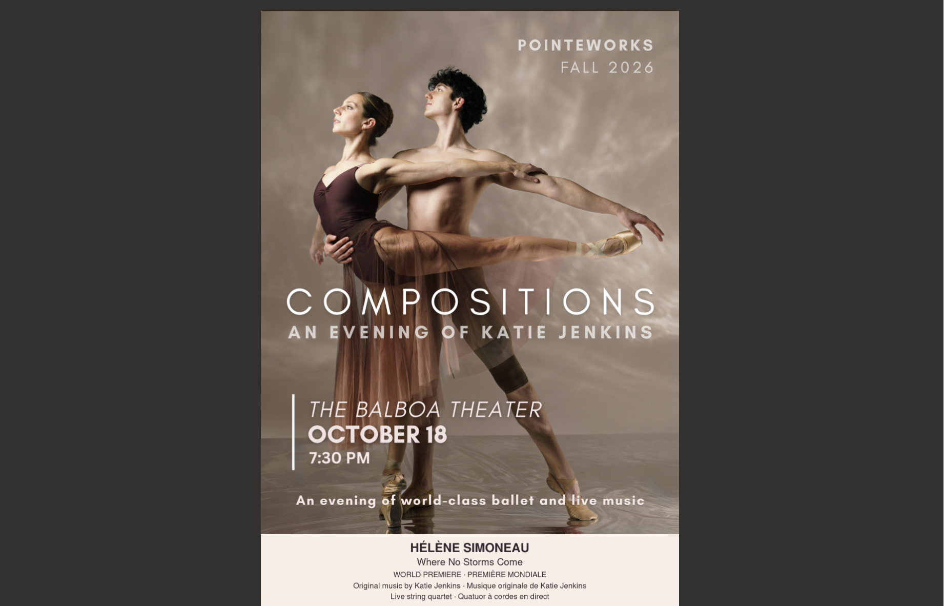 COMPOSITIONS: a ballet at Balboa Theatre