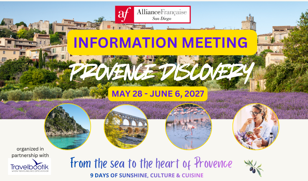Information Meeting - Travel to Provence