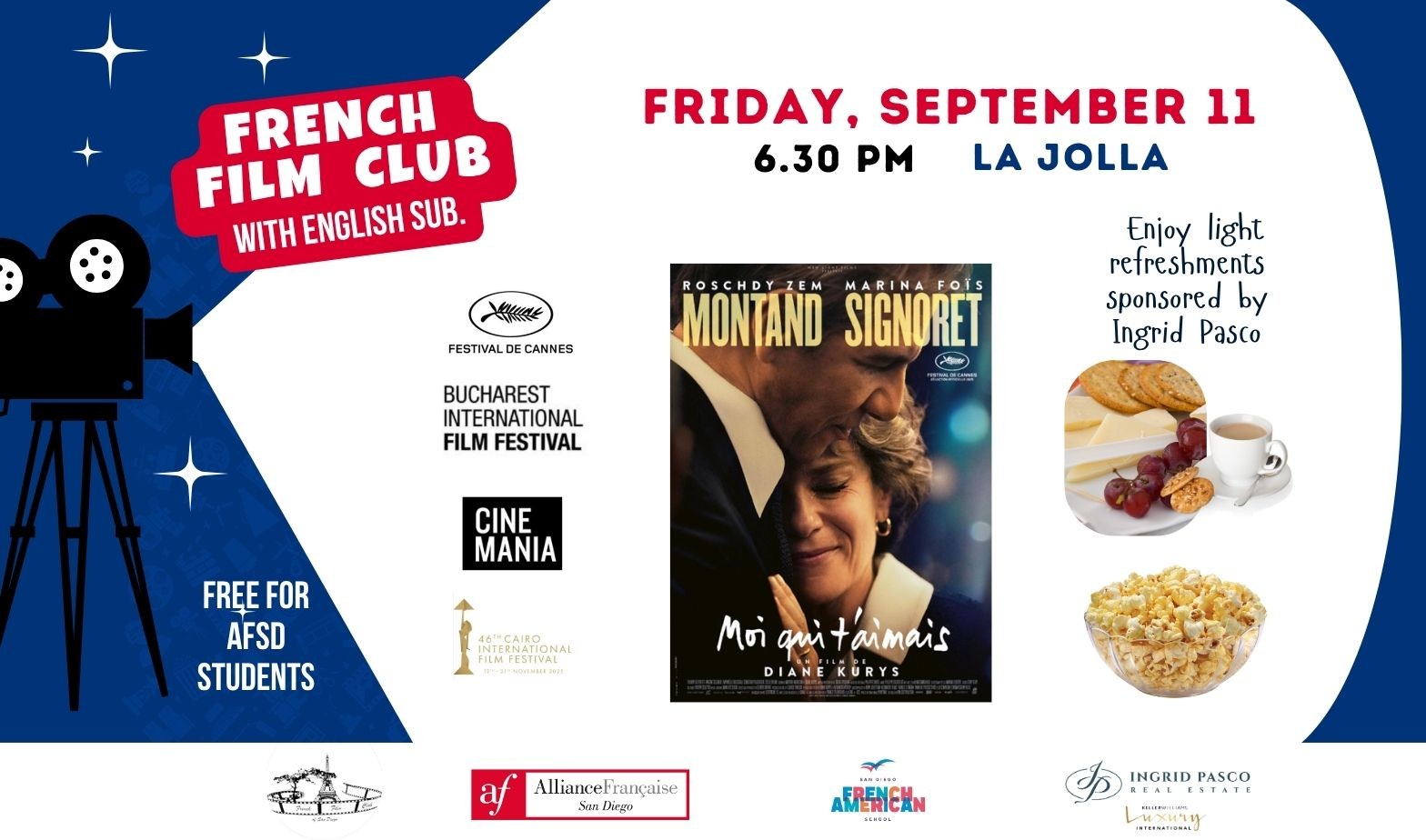 French Film Club (with English sub)