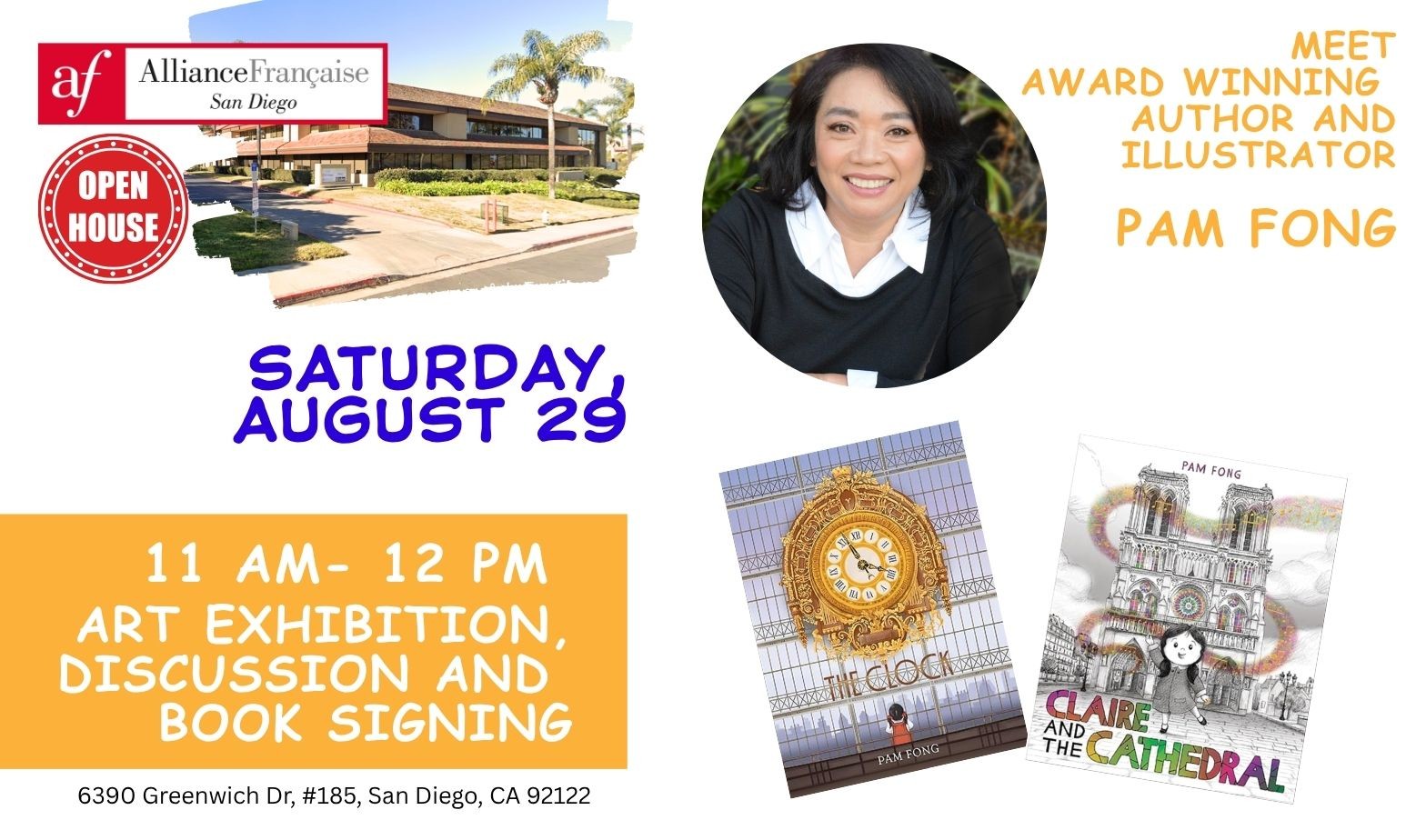 Meet the Artist Pam Fong & Book signing - Open House