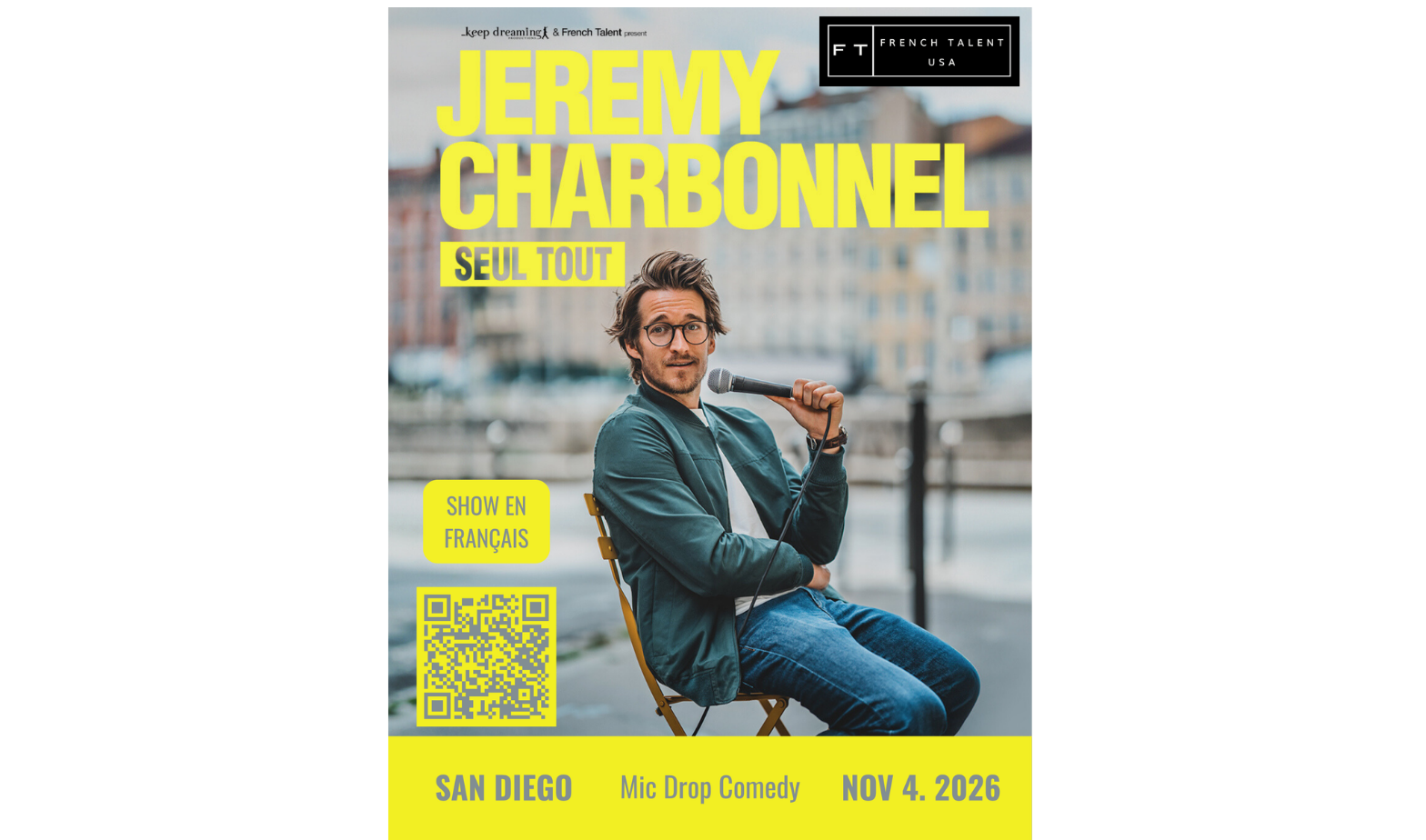 Seul en scene - Jérémy Charbonnel Seul tout