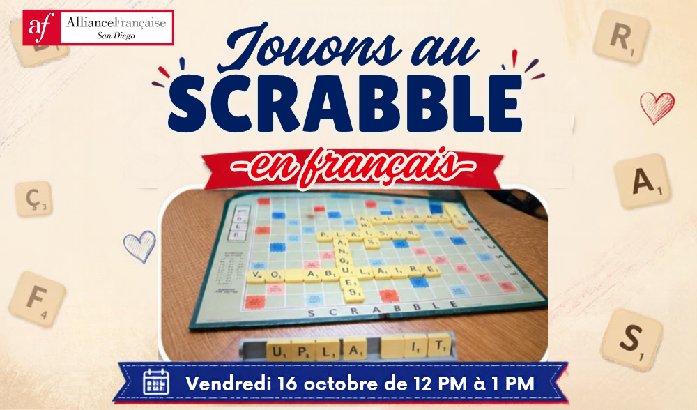 Jouons au Scrabble en Français