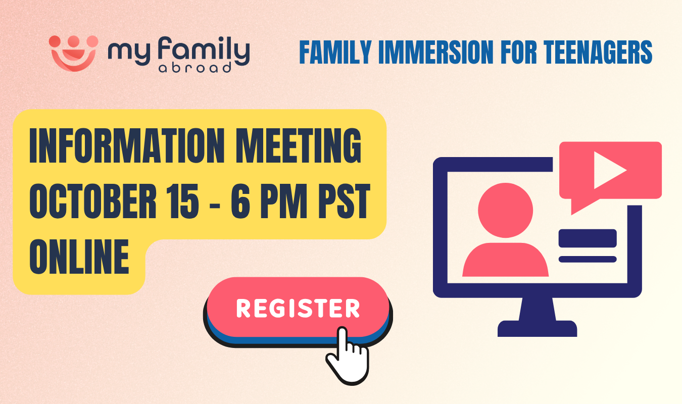 My Family Abroad for Teenagers - Online meeting